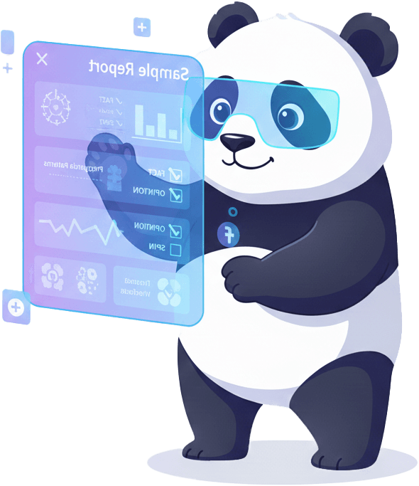 Preview of a PandaChecks analysis report